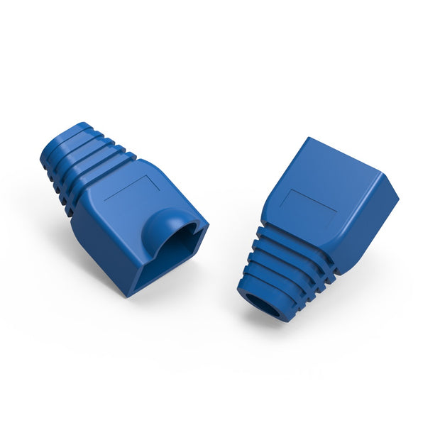 Color Boots for RJ45 Plug Blue 100pk