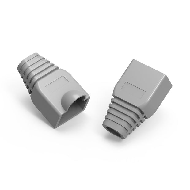 Color Boots for RJ45 Plug Gray 100pk