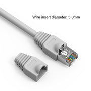 Color Boots for RJ45 Plug Gray 100pk