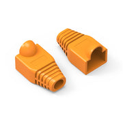 Color Boots for RJ45 Plug Orange 100pk