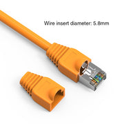 Color Boots for RJ45 Plug Orange 100pk