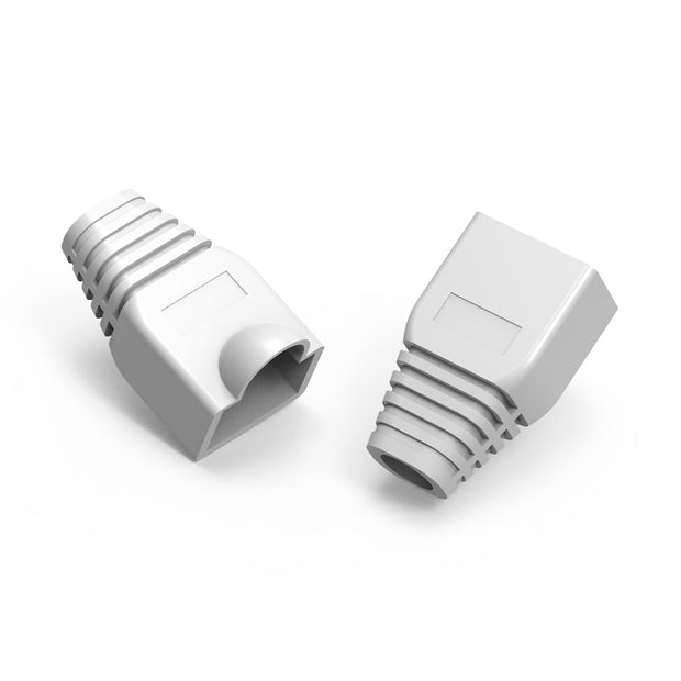 Color Boots for RJ45 Plug White 100pk