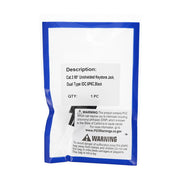 RJ11/12 (Cat.3) 110 Type Keystone Jack Black