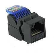 Cat.5E Tool Less Keystone Jack Black