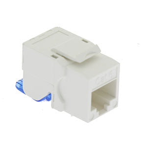 Cat.6 Tool Less Keystone Jack White