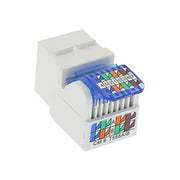 Cat.6 Tool Less Keystone Jack White
