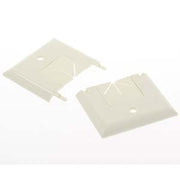 Split Plate w/Flexible Opening White