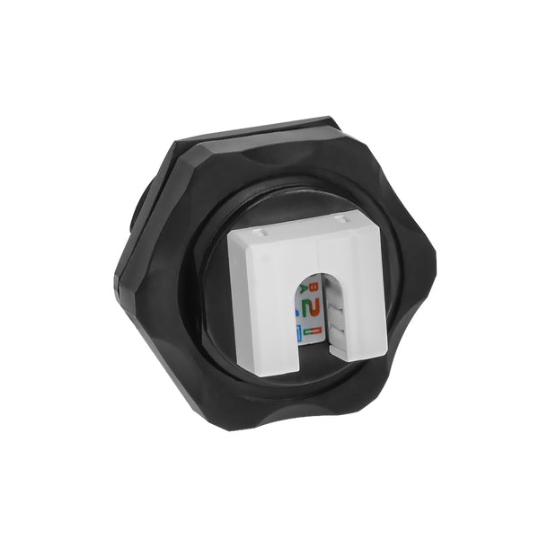 Cat.6 RJ45 Shielded Industrial Panelmount  Jack