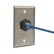 Cat.6 RJ45 Shielded Industrial Panelmount  Jack