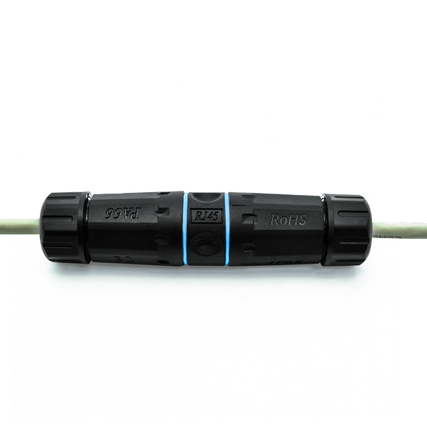 Cat.6 Shielded RJ45 Outdoor Waterproof Inline Coupler