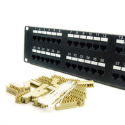 Cat.6 110 Type Patch Panel 48Port Rackmount