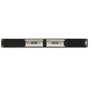 Cat.5E 110 Type Patch Panel 12Port Rackmount