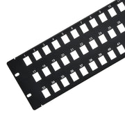 3U 19" 48port Blank Panel for Keystone Jack