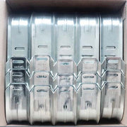 Universal 3/4" Wall Mount J-Hook Cable Support Wire Management System (Set of 25)