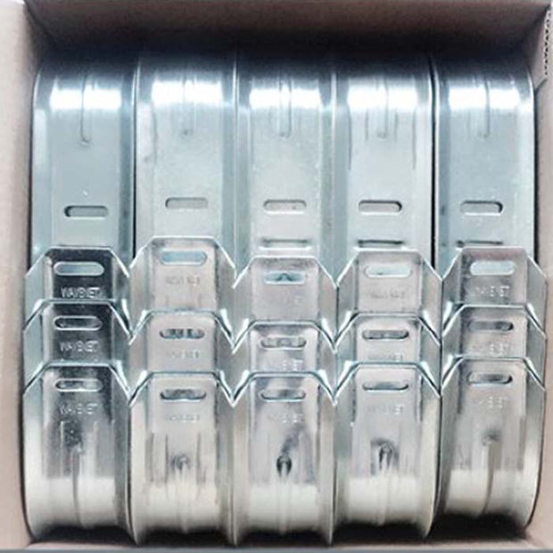 Universal 3/4" Wall Mount J-Hook Cable Support Wire Management System (Set of 25)