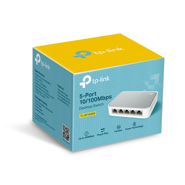 5Port 10/100Mbps Desktop Switch (TP-Link SF1005D)