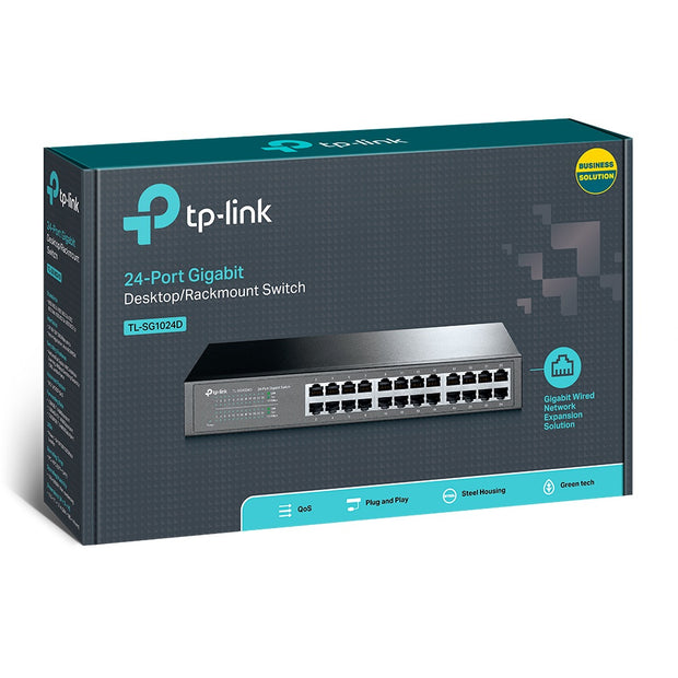 24Port 10/100/1000Mbps Desktop Gigabit Switch (TP-Link SG1024D)
