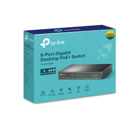 8Port 10/100/1000Mbps Desktop Gigabit Switch with 4Port PoE (TP-Link SG1008P)