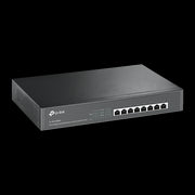8Port 10/100/1000Mbs Desktop/Rackmount Gigabit Switch with 8-Port PoE (TP-Link SG1008MP)