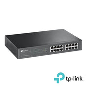 16-Port Gigabit PoE Switch with 8-Port PoE+ (TL-SG1016PE)