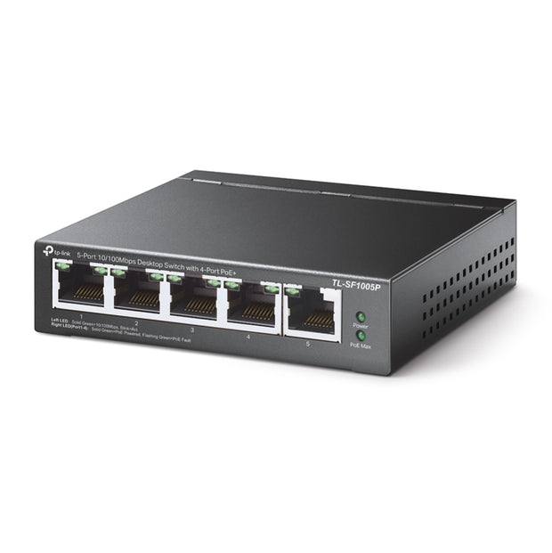 5-Port Desktop Switch with 4-Port PoE (TL-SF1005P)