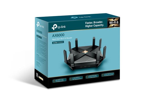 Next-Gen Dual-Band Wi-Fi Router (TP-Link Archer AX6000)