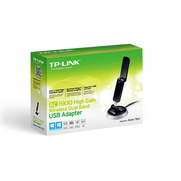 AC1900 High Gain Wireless Dual Band USB Adapter (TP-Link Archer T9UH)