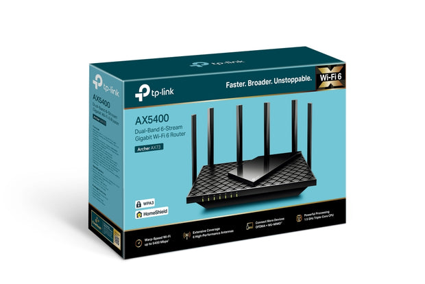 AX5400 Dual-Band Gigabit Wi-Fi 6 Router (TP-Link Archer AX73)