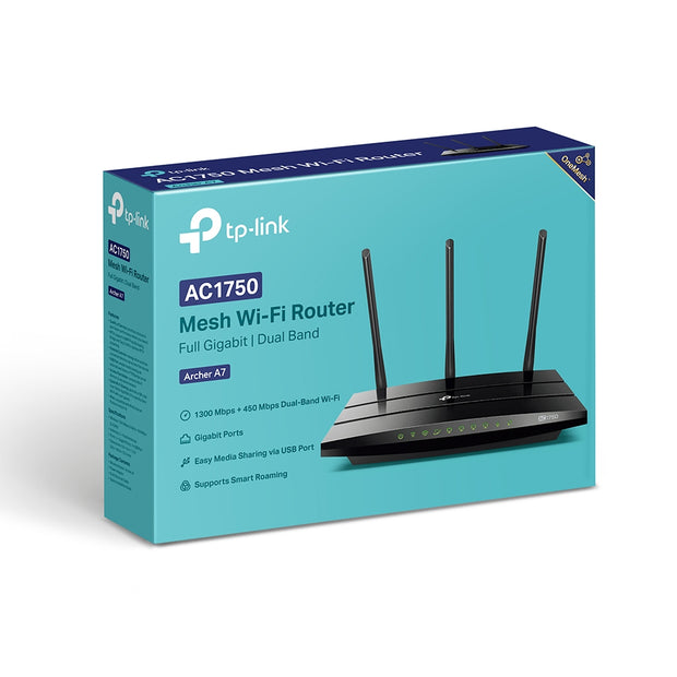 AC1750 Wireless Dual Band Gigabit Router (TP-Link Archer A7)