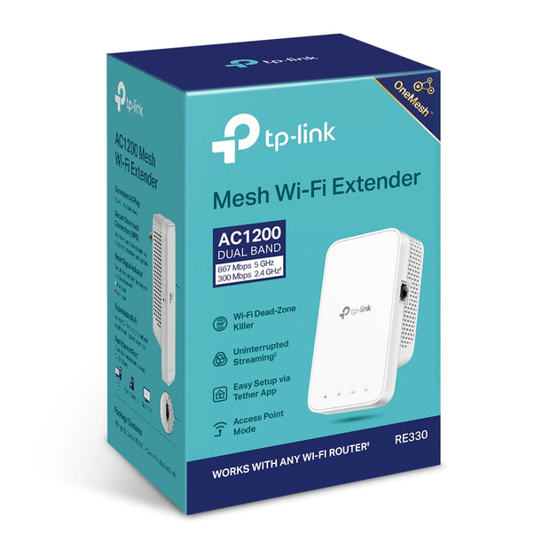 AC1200 Wi-Fi Range Extender (TP-Link RE330)