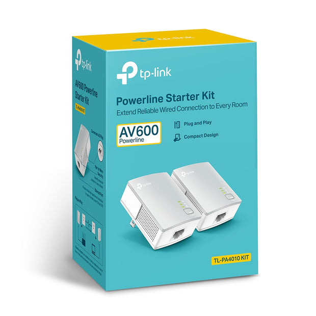 AV600 Powerline Starter Kit (TP-Link PA4010Kit)