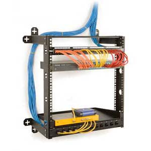 V-Line 21U Fixed Wall Mount Rack  18" Deep