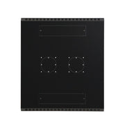 22U Server Rack, Glass Front/Vented Rear, 24" Depth