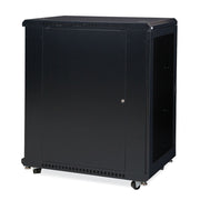 22U Server Cabinet - Vented/Vented Doors - 36" Depth