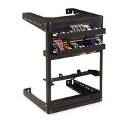 15U 18" Deep Open Frame Wall Rack