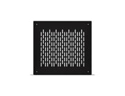 2U 16" Vented Light Duty Rack Shelf