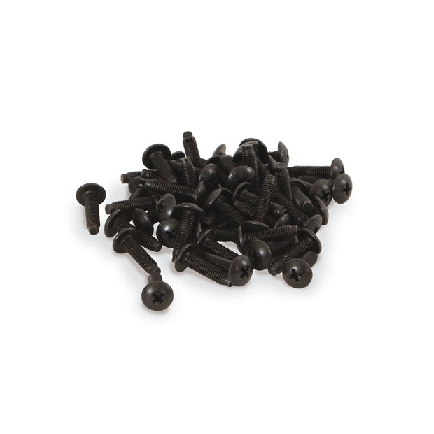 12-24 Rack Screws w/ Washers - 50 Pack