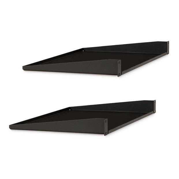 1U 12" Component Shelf - 2 pack