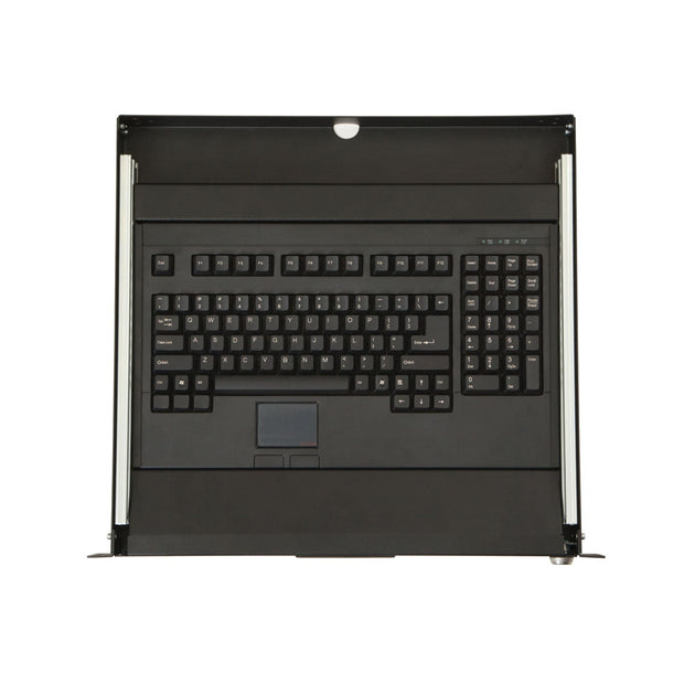 1U Rackmount 2-Post Keyboard Tray