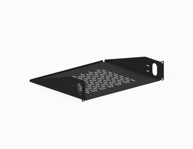 2U 14.75" Vented Economy Rack Shelf