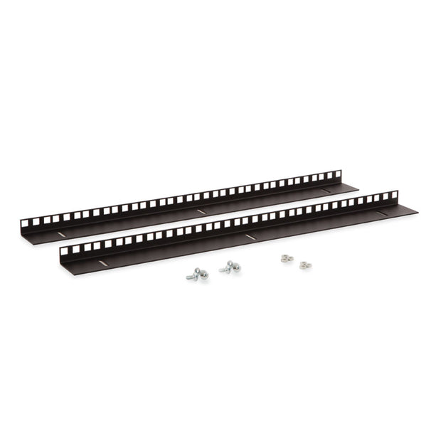 12U LINIER Wall Mount Vertical Rail Kit - Cage Nut