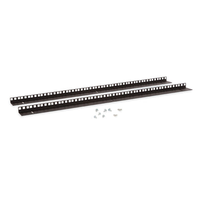 18U LINIER Wall Mount Vertical Rail Kit - Cage Nut