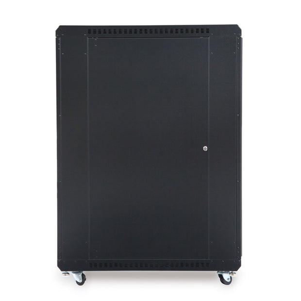 22U Server Rack, Glass Front/Vented Rear, 36" Depth