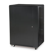 27U Server Rack, Glass Front/Vented Rear