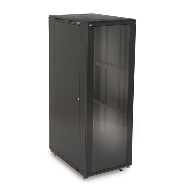 37U Server Rack, Glass Front/Vented Rear