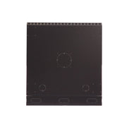 15U Swing Out Wall Mount Cabinet Glass Door