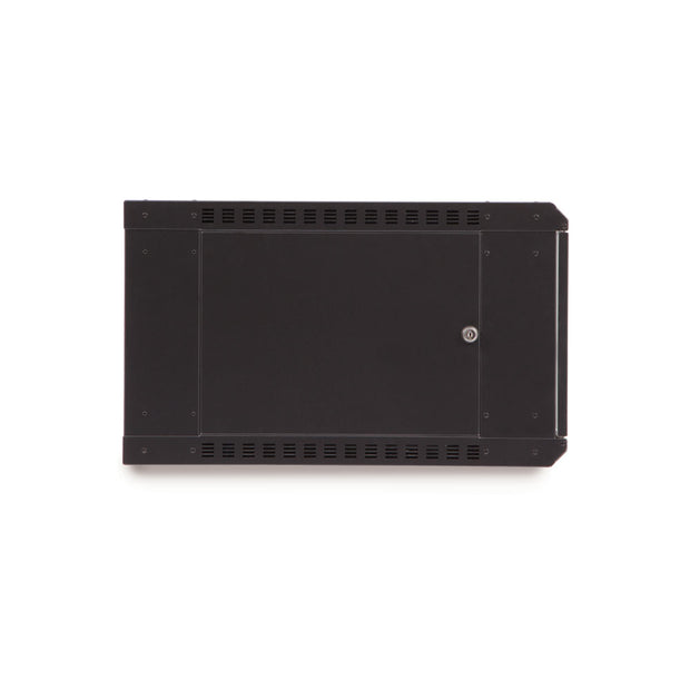 6U Fixed Wallmount Cabinet Glass Door