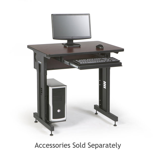 36" W x 24" D Training Table - African Mahogany