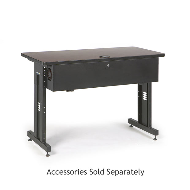 48" W x 24" D Training Table - African Mahogany
