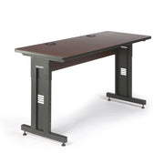 60" W x 24" D Training Table - African Mahogany